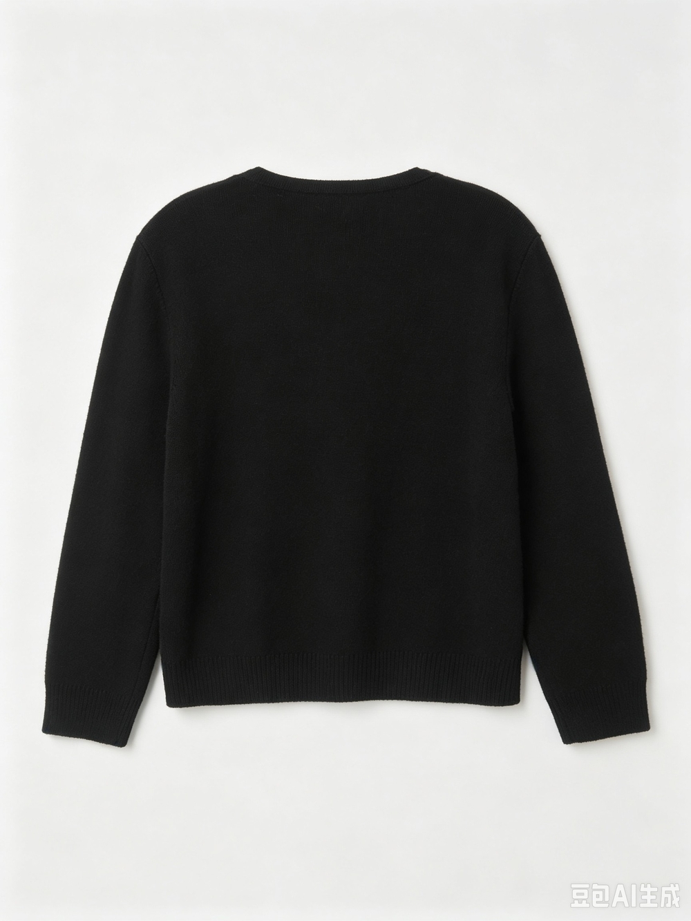 Chanel Black Double-Breasted Knit Jacket - Picture 2 of 12